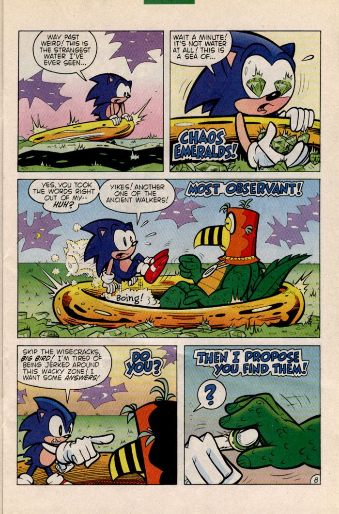 Sonic - Archie Adventure Series June 1996 Page 8
